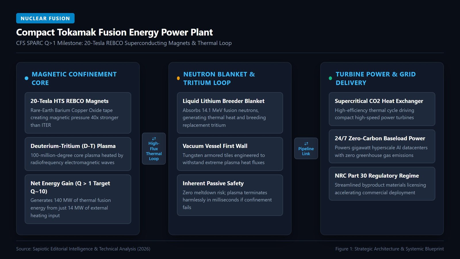 Commercial Fusion 2026: CFS SPARC Q>1 Tokamak Breakthrough