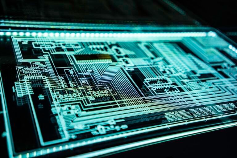 Cybernetic Hacker Interface and Futuristic Tokyo Megacity